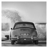 Ocean Waves Breaking On Vintage Beauties (Bw Detail 1)-Paper Art-32,,X32,,