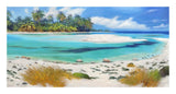 Tropical Paradise-Paper Art-26,,X14,,