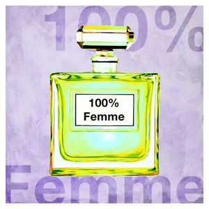 100 Percent Femme-Paper Art-38,,X38,,