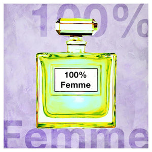 100 Percent Femme-Paper Art-42,,X42,,