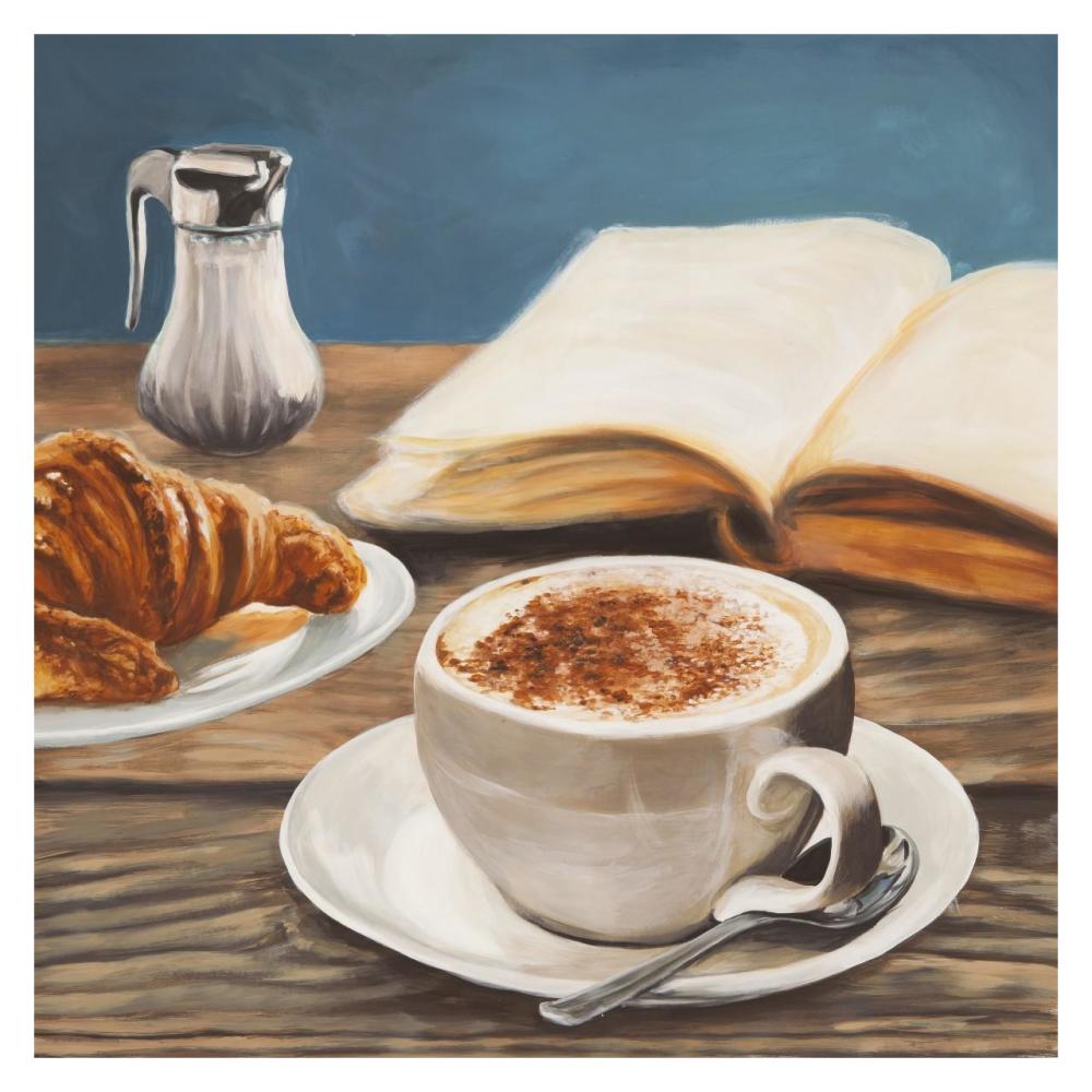 Cappuccino & Book-Paper Art-32,,X32,,