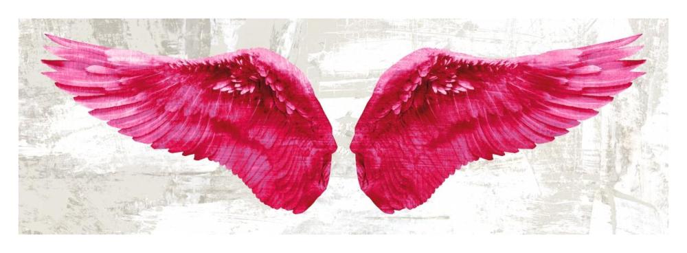 Angel Wings (Pink)-Paper Art-38,,X14,,
