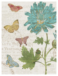 Bookshelf Botanical Xii -Paper Art-38X50