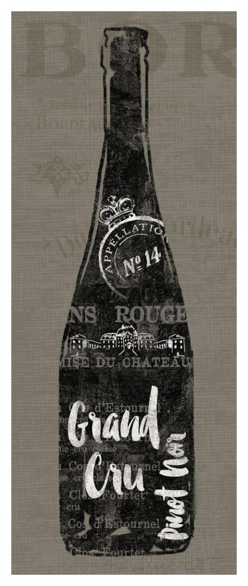 Linen Wine I -Paper Art-22X52