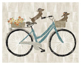 Doxie Ride Ver I -Paper Art-37X30