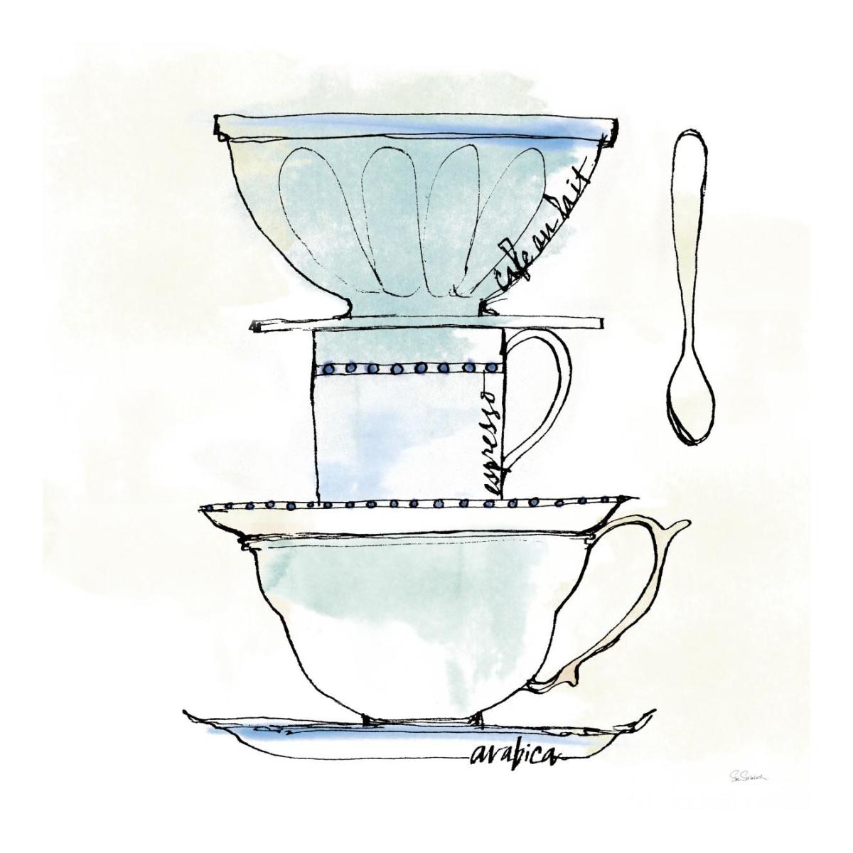 Good Brew V -Paper Art-20X20