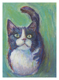 Cookie Bean Green -Paper Art-23.3X32