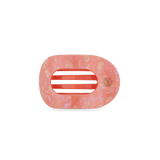 Dreamsicle Small Flat Round Hair Clip