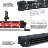 D2D 32" Slim Chase Light Bar