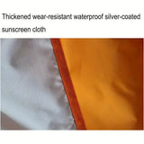 Durable Outdoor Sun Shade Sail for Terrace, Yard, Deck, and Garden - Waterproof and UV Resistant Triangle Canopy
