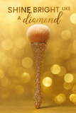 Dust Brush - Gold Rhinestones
