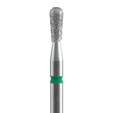 STALEKS - Diamond nail drill bit, "Match", green, EXPERT 2.3/5 mm (FA120G023/5)