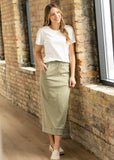 Essential Ivory Flutter Sleeve Top