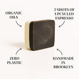 Lavender Upcycled Coffee Soap – Cleanse + Hydrate