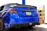OLM Single Point Duckbill Trunk Spoiler (Carbon Fiber) - 2015-2021 WRX / STI