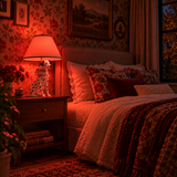 Midnight Rose | Blue Light Free Red Lightbulb