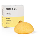 PURE SOL. Beauty Face Buff Turmeric Konjac Face Sponge