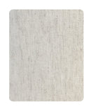 12" W 2 Light Pendant Rounded Corner Square Oatmeal Drum Shade with Diffuser, White Cord