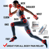 AcuPlus Pain Relief Combo – 3 oz. Roll-On + 4 oz. Cream