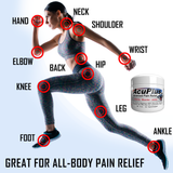 AcuPlus 4 oz Pain Relief Cream – Menthol Topical Analgesic for Muscle and Joint Aches