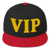 VIP Embroidered Flat Bill Cap