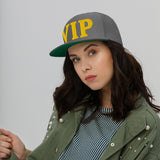 VIP Embroidered Flat Bill Cap