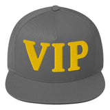 VIP Embroidered Flat Bill Cap