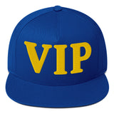 VIP Embroidered Flat Bill Cap