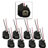 EV14 EV6 Injector Plug Connector Pigtails Set of 8 – LS Fuel Injector Connectors | HPI