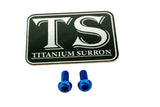 Formula Brake Reservoir Cap Titanium Bolts
