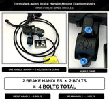 Formula E-Moto Brake Handle-Mount Titanium Bolts
