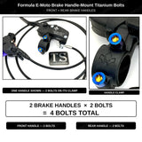 Formula E-Moto Brake Handle-Mount Titanium Bolts