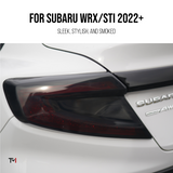 Smoked Tail Light Covers for 2022+ Subaru WRX/STI By Tint My Light