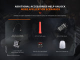 Fenix PD32R Rechargeable Silent Switch LED Flashlight