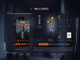 Fenix TK35R Rechargeable High-Performance Tactical Flashlight
