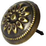Gado Gado Hardware HCL1260 Carved Floral Clavo