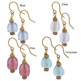 Glass Droplet Earrings
