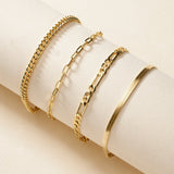 Gold Filled Herringbone Bracelet