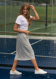 Gracie Midi Sweatshirt Skirt