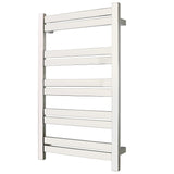 Grande 10 Towel Warmer, Brushed, Hardwired, 10 Bars