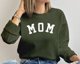 Mom, Dad and Baby Family Matching Sweatshirts in Army Green