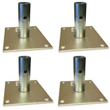 Pro-Series Gsbp4 Scaffold Base Plate Set - 4 Piece