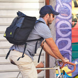 Green Guru - Commuter Roll Top Backpack