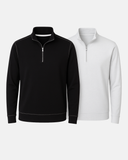 Buki Cinqo Travel Half Zip 2-Pack - Black/White