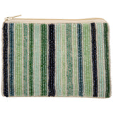 Hand-Beaded Horizon Pouch