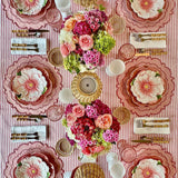 HARMONY PINK ROUND FABRIC PLACEMAT (Set Of 4)