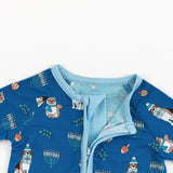Hanukkah Pets (Convertible Zip Footies) - Blue