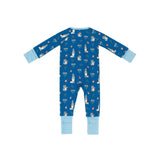 Hanukkah Pets (Convertible Zip Footies) - Blue