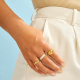 Thick Gold Band