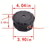 High-Performance Hipa Speed-Feed Trimmer Head - Effortless Quick-Load Design for Echo SRM-210, SRM-225, SRM-230 Models - Durable & Brand New